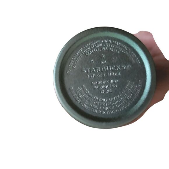 Starbucks Green Tumbler with Straw - Picture 5 of 7